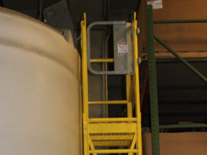 Ladder Safety Gate Install 1