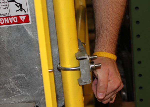 Ladder Safety Gate Install 6